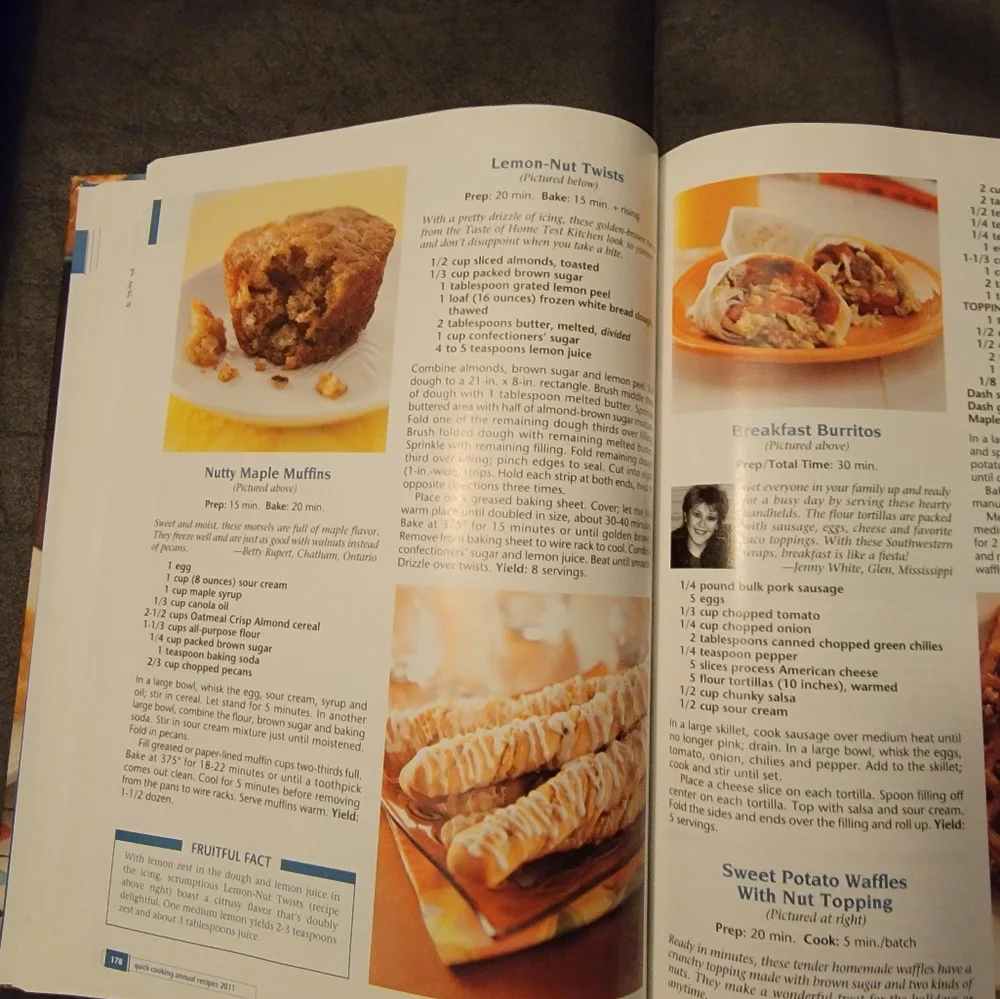 2011 Taste of Home Quick Cooking Annual Recipes   ‎ Hardcover